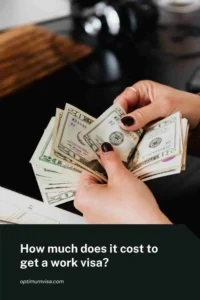 How much does it cost to get a work visa?